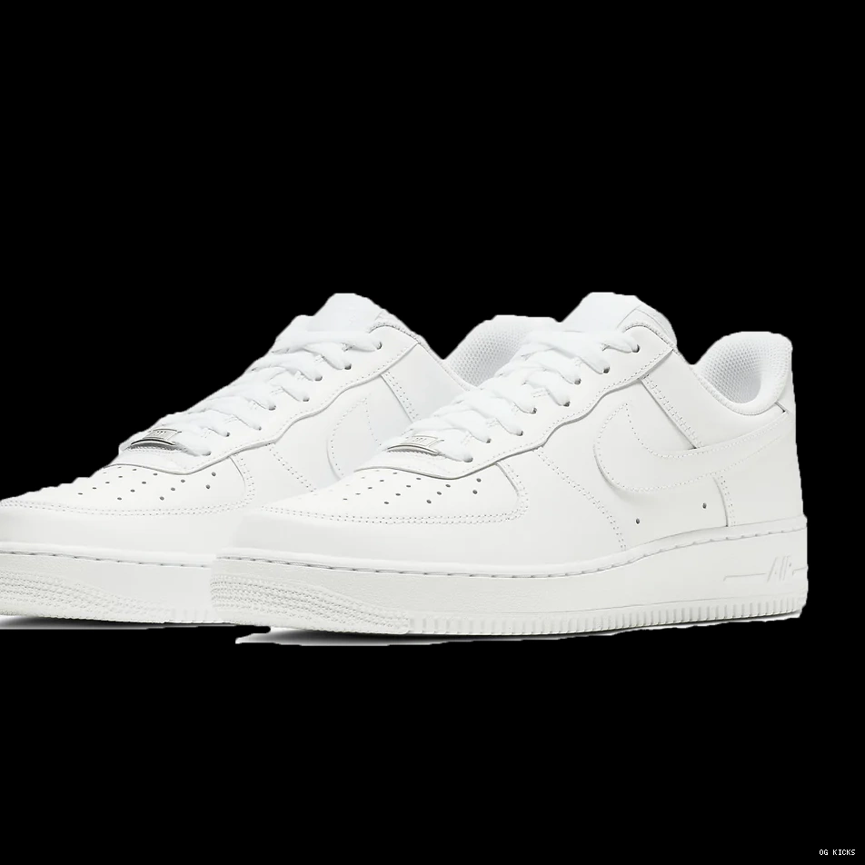 '07' 1 Triple White Air Nike Low Force 0802